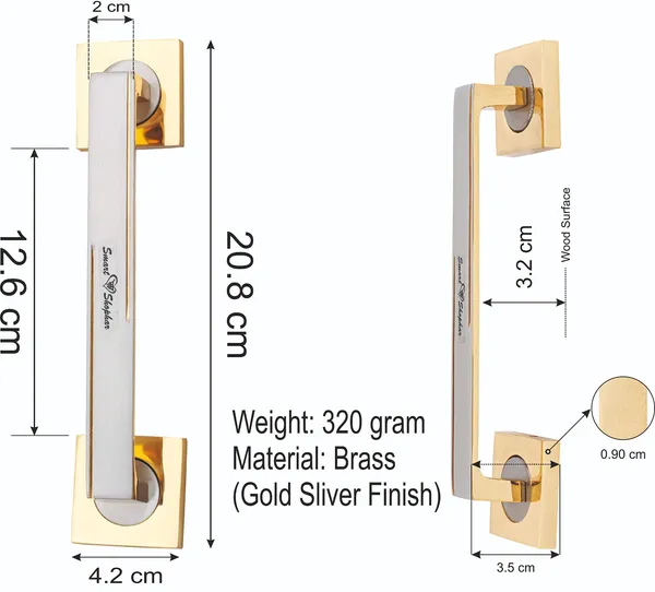 (Pack_of_2)_Concealed_Handle_Ixias_Brass_Gold_Silver