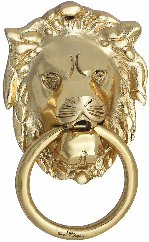 Door_Knocker_Lion_Brass_Gold