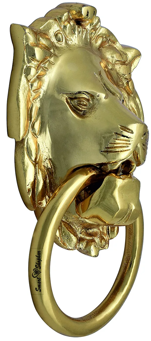 Door_Knocker_Lion_Brass_Gold