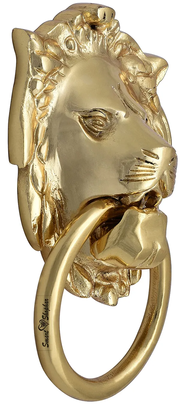 Door_Knocker_Lion_Brass_Gold