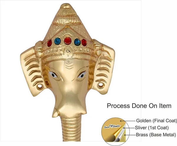 (Pack_of_2)_Pull_Handle_Ganesha_Avighna_Brass_Gold