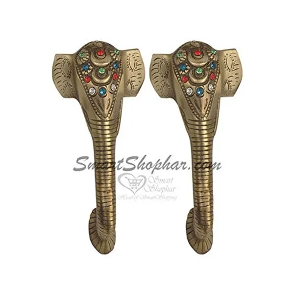 (Pack_of_2)_Pull_Handle_Gajraj_Brass_Antique