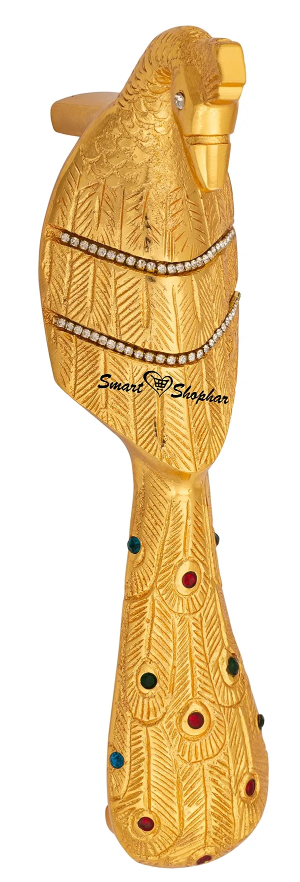 (Pack_of_2)_Pull_Handle_Mayur_Peocock_Brass_Gold