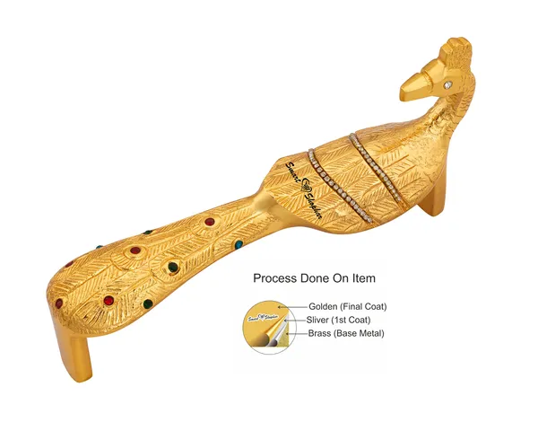 (Pack_of_2)_Pull_Handle_Mayur_Peocock_Brass_Gold