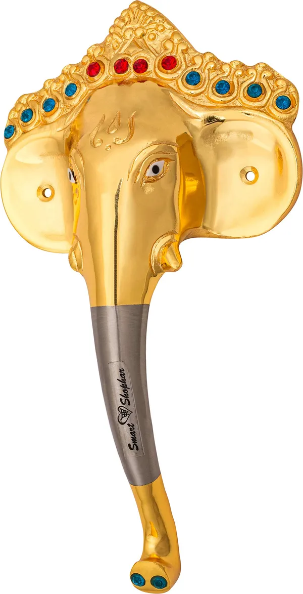(Pack_of_2)_Pull_Handle_Royal_Ganesha_Brass_Gold_Silver