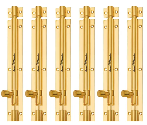 (Pack_of_6)_Tower_Bolt_Plain_Brass_Gold