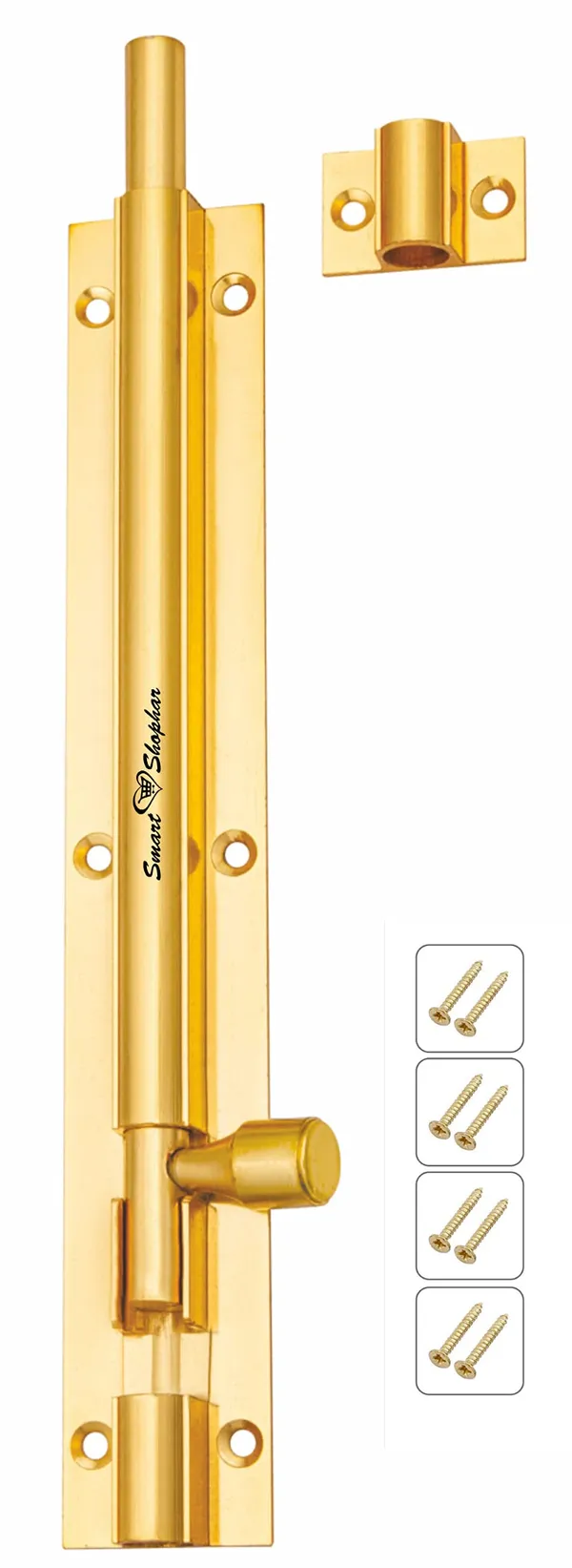 (Pack_of_6)_Tower_Bolt_Plain_Brass_Gold