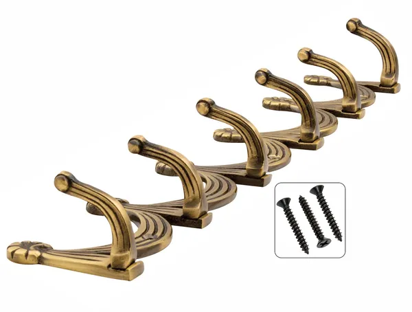 (Pack_of_2)_Wall_Hook_Rajwadi_Brass_Antique