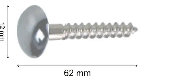 (Pack_of_100)_Screw_Mirror_Cap_Steel_and_Brass_Silver