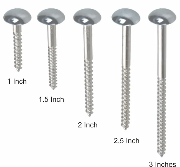 (Pack_of_100)_Screw_Mirror_Cap_Steel_and_Brass_Silver