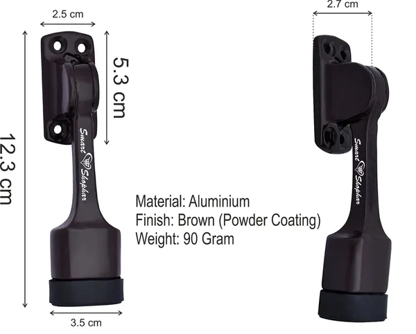 Stopper_(Pack_of_6)_Door_Stopper_Ajanta_Aluminum_Alloys_Brown