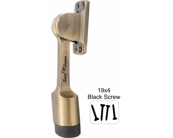 Pack_of_4-_Stopper_Foot_up_and_Down_Door_Stopper_Vanilla_Aluminum_Alloys_Antique