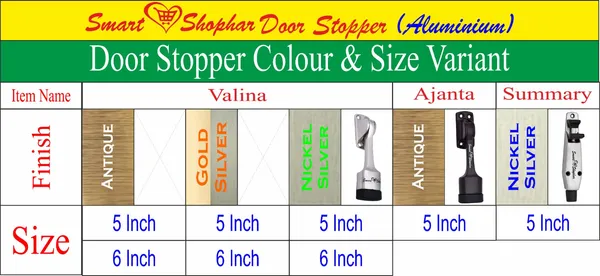 Pack_of_4-_Stopper_Foot_up_and_Down_Door_Stopper_Vanilla_Aluminum_Alloys_Antique