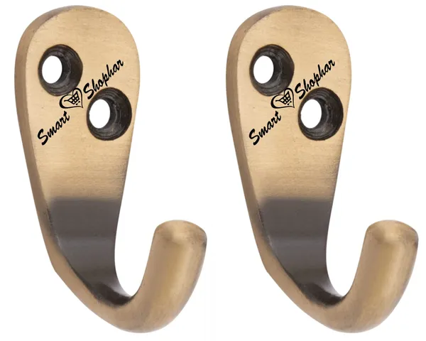 (Pack_of_2)_Wall_hook_Single_Jack(J)_Aluminium_Alloys_Antique