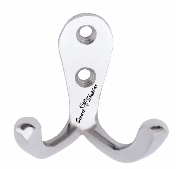 Pack_of_4_Wall_hook_Double_Jack(J)_Aluminium_Alloys_Silver