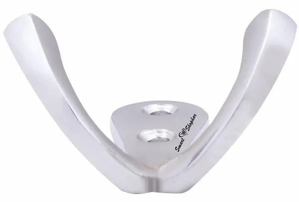 Pack_of_4_Wall_hook_Double_Jack(J)_Aluminium_Alloys_Silver