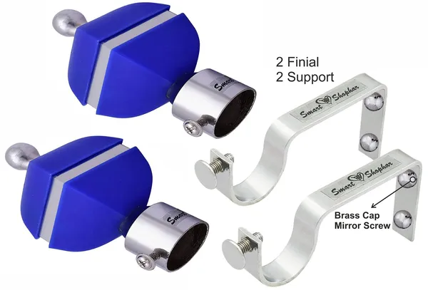 (Pack_of_2)_Curtain_Bracket_Diamond_Stainless_Steel_and_Aluminium_Alloys_Blue_Silver