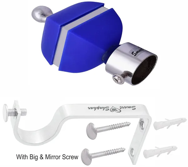 (Pack_of_2)_Curtain_Bracket_Diamond_Stainless_Steel_and_Aluminium_Alloys_Blue_Silver