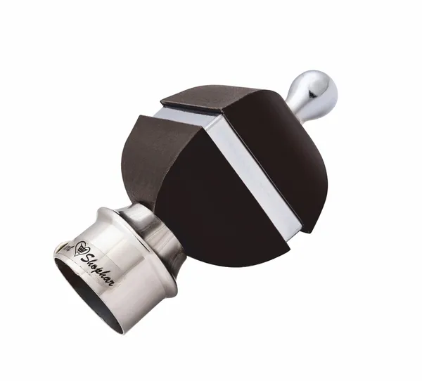 (Pack_of_2)_Curtain_Bracket_Diamond_Stainless_Steel_and_Aluminium_Alloys_Brown_Silver