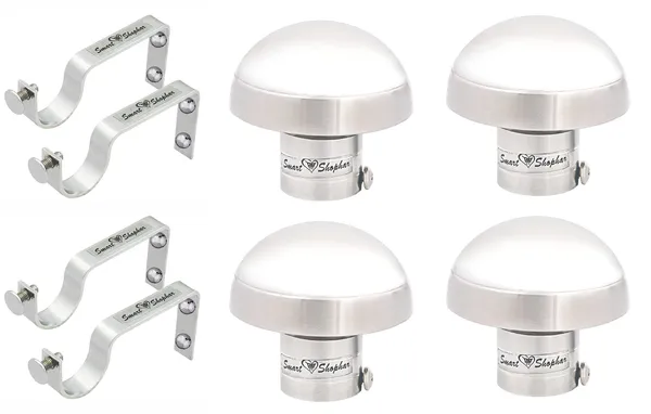(Pack_of_2)_Curtain_Bracket_Lucia_Stainless_steel_Silver