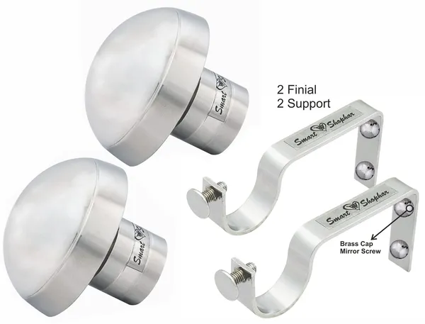 (Pack_of_2)_Curtain_Bracket_Lucia_Stainless_steel_Silver