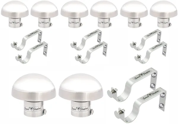 (Pack_of_4)_Curtain_Bracket_Lucia_Stainless_steel_Silver