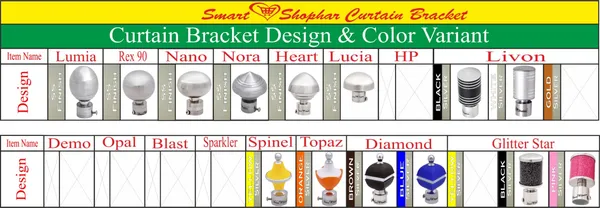 (Pack_of_2)_Curtain_Bracket_Nora_Stainless_steel_Silver