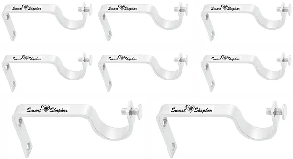 (Pack_of_8)_Double_Curtain_Support_Riva_Stainless_steel_Silver