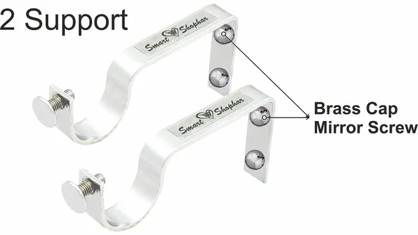 (Pack_of_8)_Double_Curtain_Support_Riva_Stainless_steel_Silver