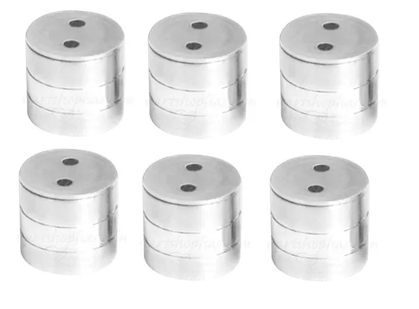(Pack_of_6)_Wall_Curtain_Bracket_Tommy_Concealed_Stainless_steel_Silver