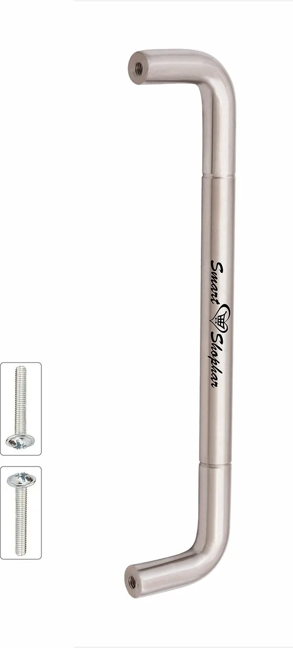 Cabinet_Handle_Black_Berry_Stainless_Steel_Silver_Pack_of_12