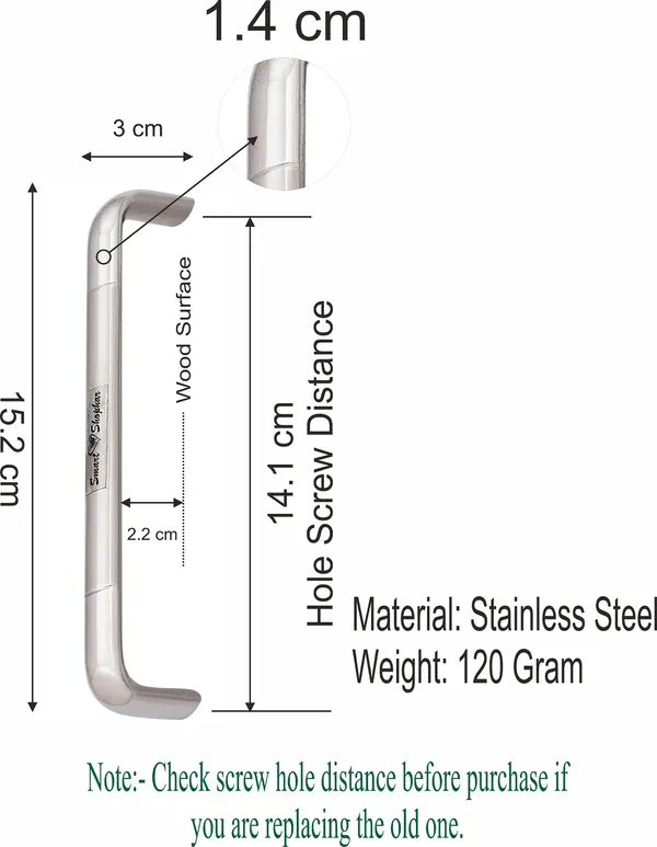 Cabinet_Handle_Iris_Stainless_Steel_Silver_Pack_of_12