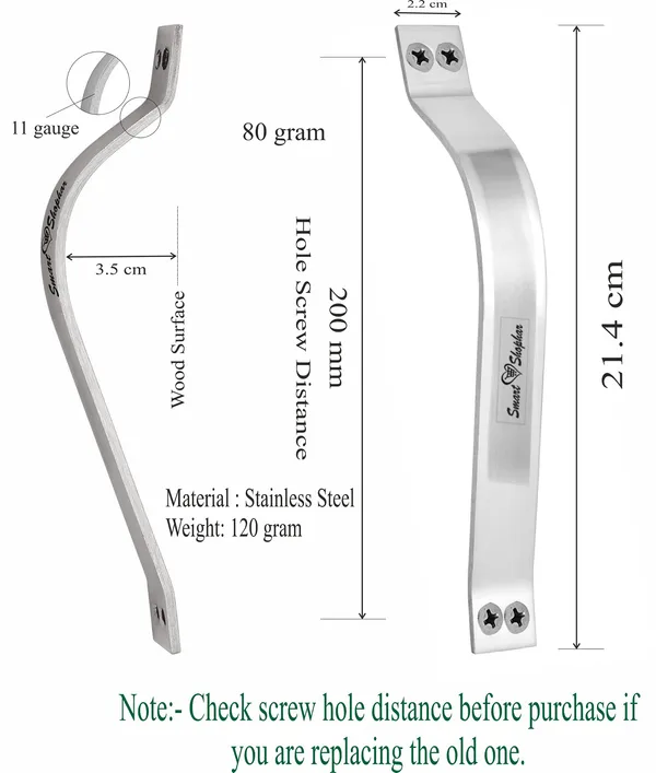 Cabinet_Handle_Orion_Stainless_Steel_Silver_Pack_of_12