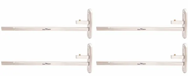 (Pack_of_2)_Glass_Shelf_Bracket_F_Type_Adjustable_Square_Stainless_Steel_Silver