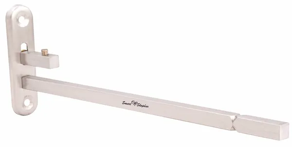 (Pack_of_2)_Glass_Shelf_Bracket_F_Type_Adjustable_Square_Stainless_Steel_Silver