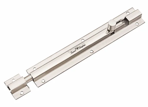 Stainless_Steel_Plain_Tower_Bolt_12_Inches_Silver,_Pack_of_12_/_Long_Length_/_Durable_Material_/_Suitable_for_Exterior_Doors
