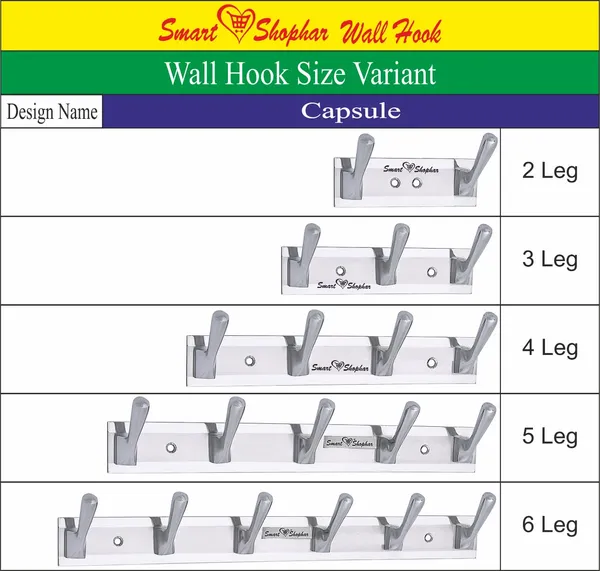 (Pack_of_3)_Wall_Hook_Capsule_Stainless_steel_and_Aluminium_Alloys_Silver