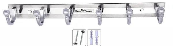 (Pack_of_4)_Wall_Hook_Ego_Stainless_steel_and_Aluminium_Alloys_Silver