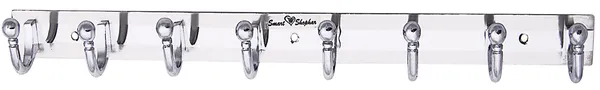(Pack_of_6)_Wall_Hook_Ego_Stainless_steel_and_Aluminium_Alloys_Silver