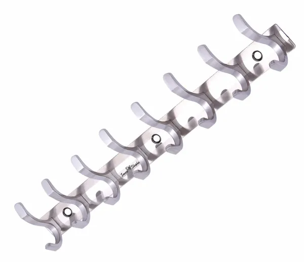 (Pack_of_6)_Wall_Hook_Fescue_Stainless_steel_and_Aluminium_Alloys_Silver