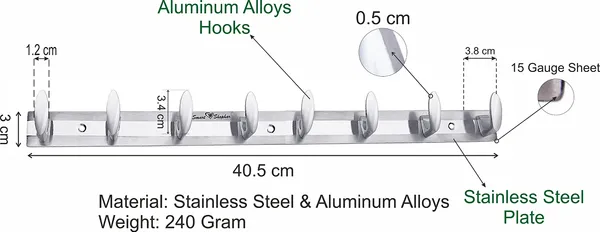 (Pack_of_2)_Wall_Hook_Trums_Stainless_steel_and_Aluminium_Alloys_Silver