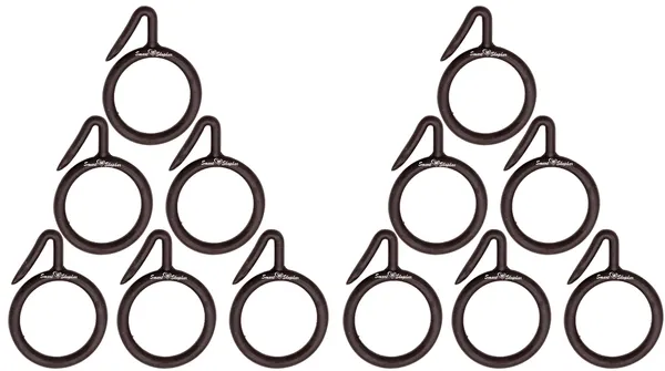 Curtain_Ring_Nemani_Plastic_Brown_Pack_of_12