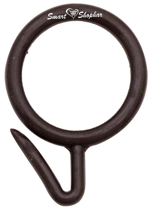 Curtain_Ring_Nemani_Plastic_Brown_Pack_of_12