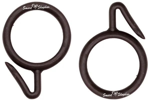 (Pack_of_6)_Curtain_Ring_Nemani_Plastic_Brown