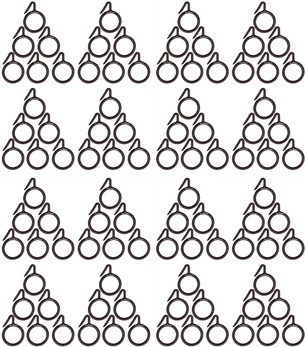 Curtain_Ring_Nemani_Plastic_Brown_Pack_of_96