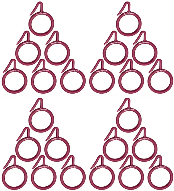 Curtain_Ring_Nemani_Plastic_Red_Pack_of_24