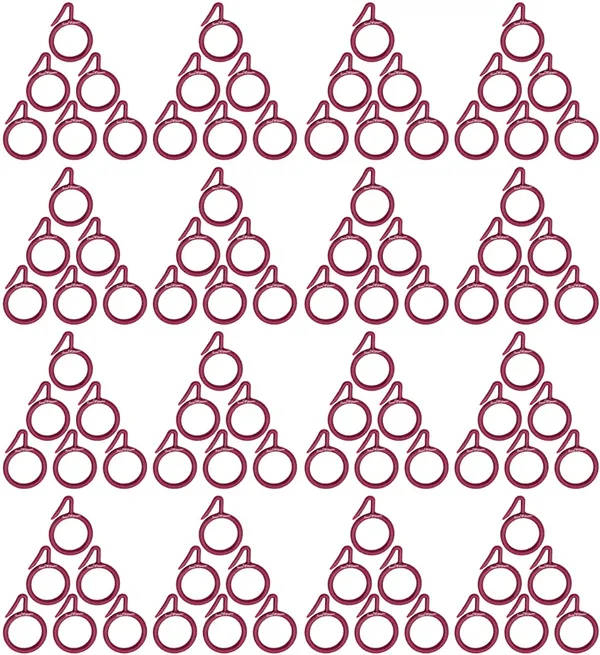 Curtain_Ring_Nemani_Plastic_Red_Pack_of_96