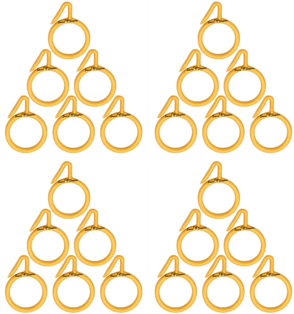 Curtain_Ring_Nemani_Plastic_Yellow_Pack_of_24