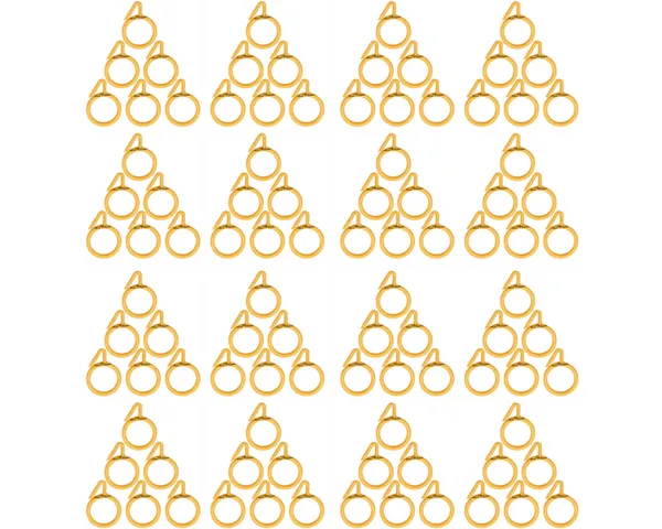 Curtain_Ring_Nemani_Plastic_Yellow_Pack_of_96