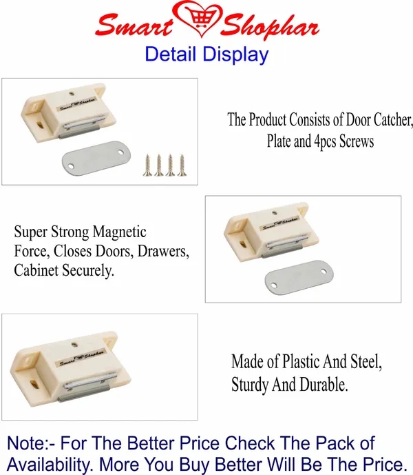 Door_catcher_Quick_Steel_and_Plastic_Silver_Pack_of_12